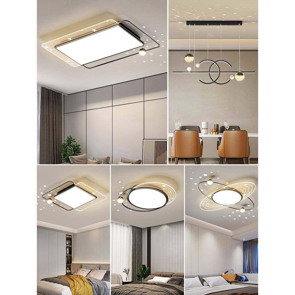 轻奢客厅主灯现代简约led星空顶吸顶灯全屋套餐灯具组合卧室灯饰,特色手工艺,其他特色工艺品,淘宝优惠券,粉丝福利购,淘宝优惠卷