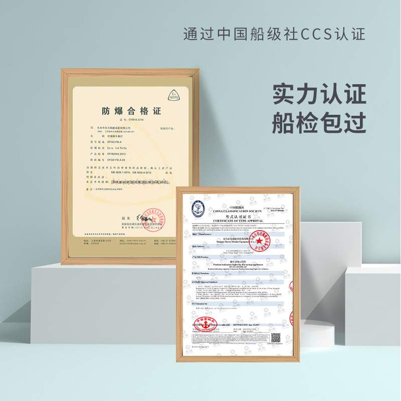 本安型防爆救生圈灯DFQD-FB-A型救生圈自亮浮灯防爆合格证CCS船检