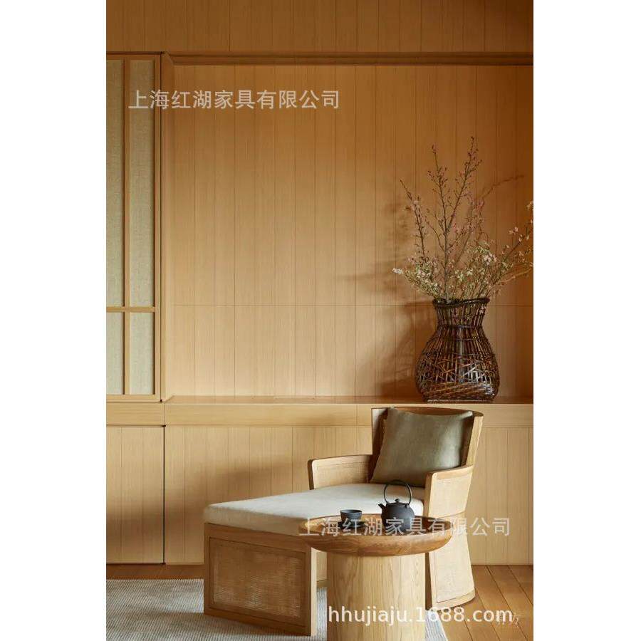 养云安曼酒店餐椅阳台别墅庭院天然休闲藤编实木椅