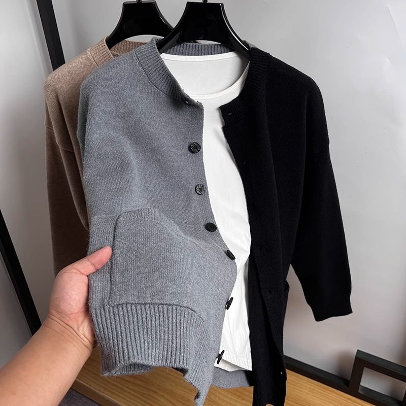 MAROLIO~立领开衫男士外套春秋季针织衫长袖毛衣男装夹克毛线衣,男装,秀禾服,淘宝优惠券,粉丝福利购,淘宝优惠卷