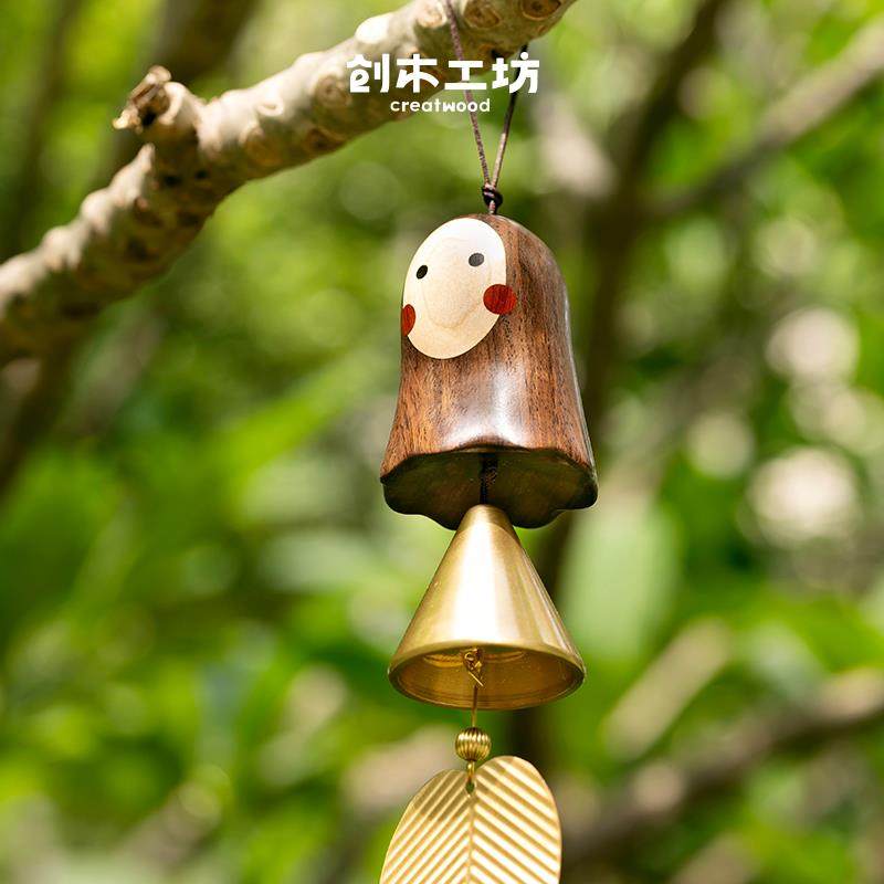 无脸男风铃/创木工坊礼物挂件可爱小挂饰清新件卧室挂饰门铃