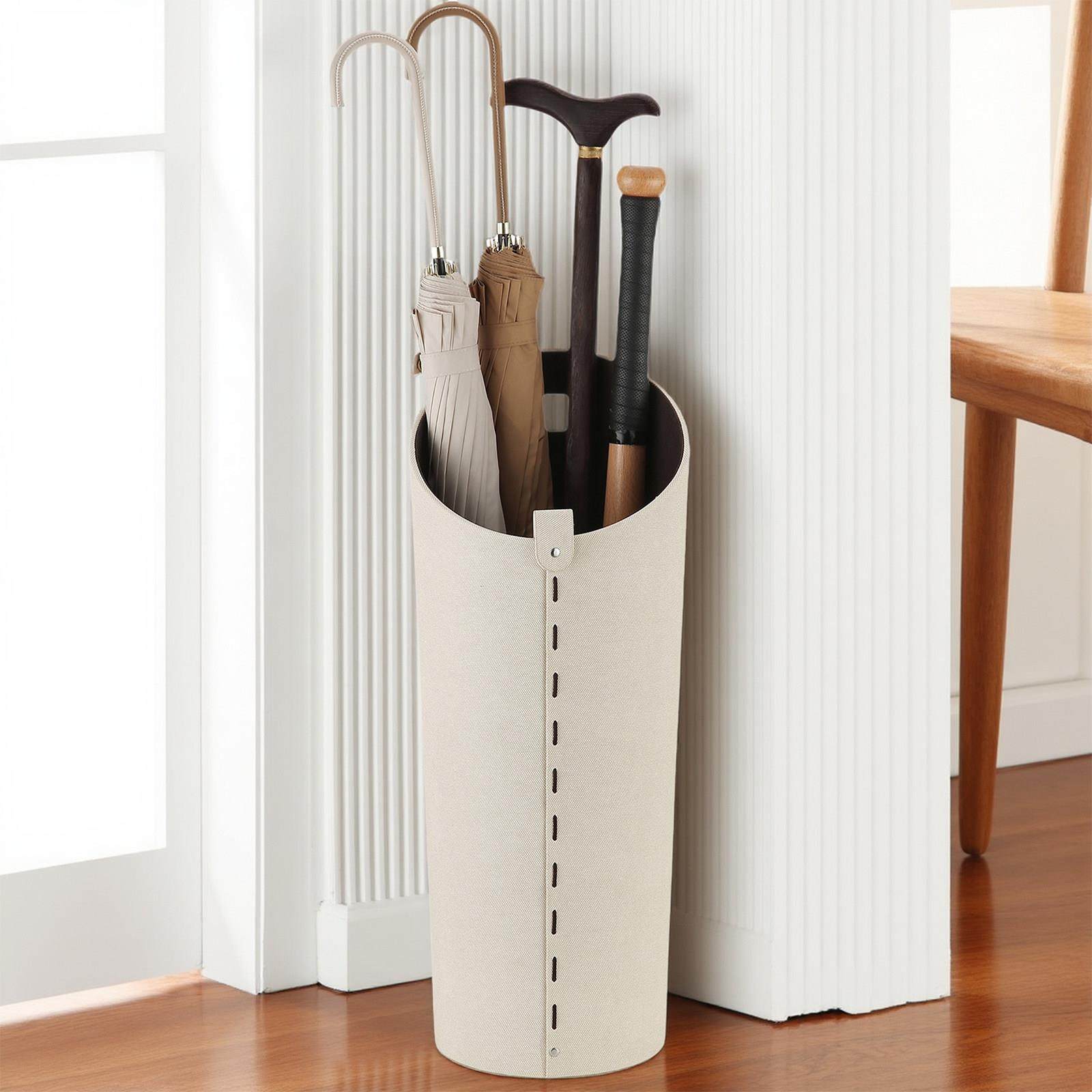 家用雨伞架画轴长短雨伞收纳桶有防水款式新颖门口玄关饰品摆件