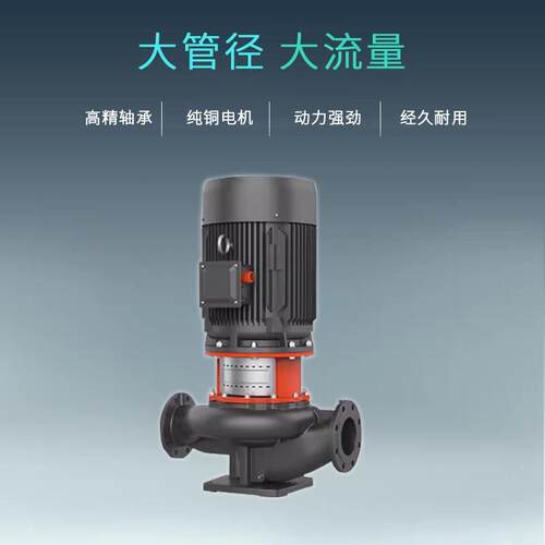 利欧水泵LP立式管离道泵EOH单P级心泵热水能地暖空气循环泵铸铁水