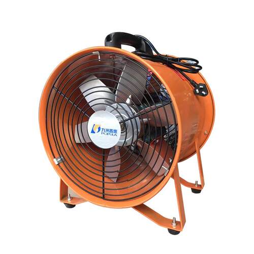九洲普惠ST手提570式抽送风机H捷轴流抽送便风低噪音机工用管道风