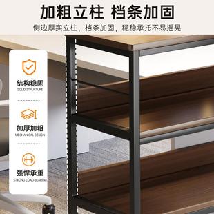 能办公室地层打落印机置物架书架多功展示MKD架简易多靠桌文件收