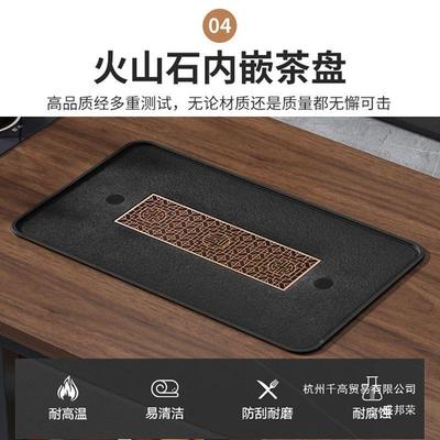 厅茶简自约茶桌办AL001020公室几中式茶桌小户型茶台客家用全动泡