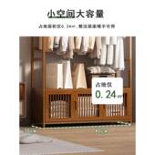 衣架落CSYG001地衣柜纳大容量卧室脱下 收衣多服功能挂衣架中式