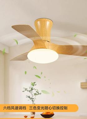 电餐厅扇灯风20RHT-86225新款吊灯扇美式复古餐桌卧室一体小户型