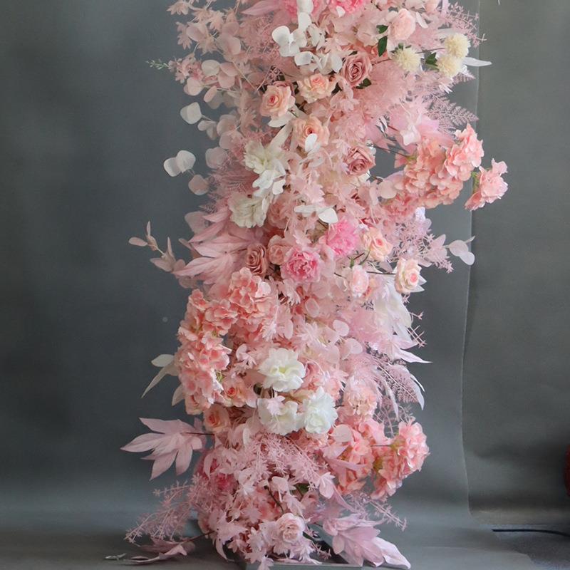 礼婚庆半心花艺婚现形场装饰仿真UTM花求婚告白订心婚仪式布置爱