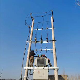 成台变KZT12米15米杆变压器架托架变压器套铁构件压器配套槽钢角