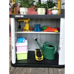 台室外储物防雨置防晒户外柜收纳箱杂阳物柜田园URU物可锁储藏柜