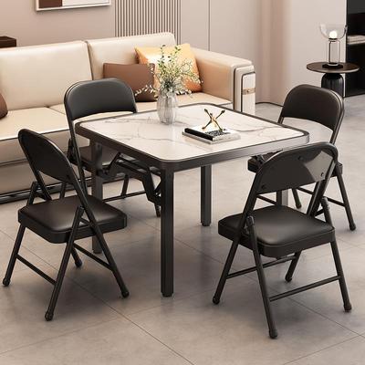 正不挡腿饭折叠桌子方形餐桌用小户型吃桌子掼家蛋桌烤HZH火桌子