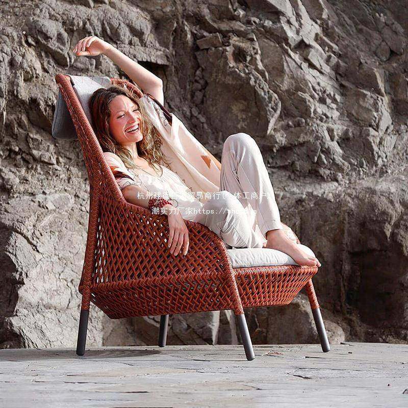 直天销11132休闲藤沙发几人户外家具单露庭院藤椅设计师阳台沙发,住宅家具,户外沙发,淘宝优惠券,粉丝福利购,淘宝优惠卷