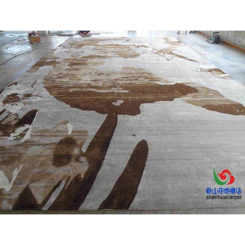 新中式UEV抽象水墨画样板房客会厅茶几沙发毯地大接厅待室贵宾室,机械设备,其他机械设备,淘宝优惠券,粉丝福利购,淘宝优惠卷