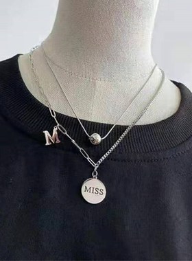 Titanium steel does not rub off round steel ball letter