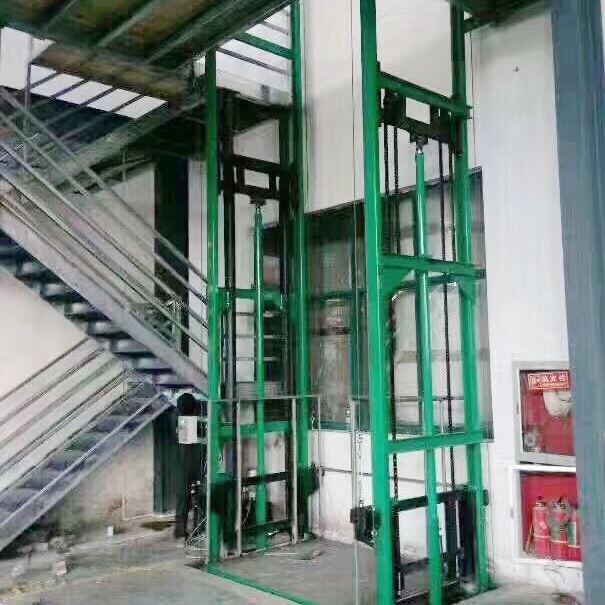 .双轨式货梯厂房货梯液压升降平台酒店传菜机升降机家用电梯升降