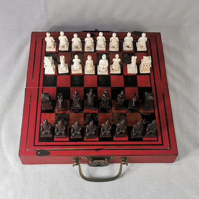 极速国际象棋立体人物中国三国兵马俑清兵棋子仿古棋盘国风礼物送