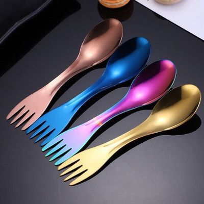 Outdoor Backpack Flatware Stainless Tableware Hike Cookware