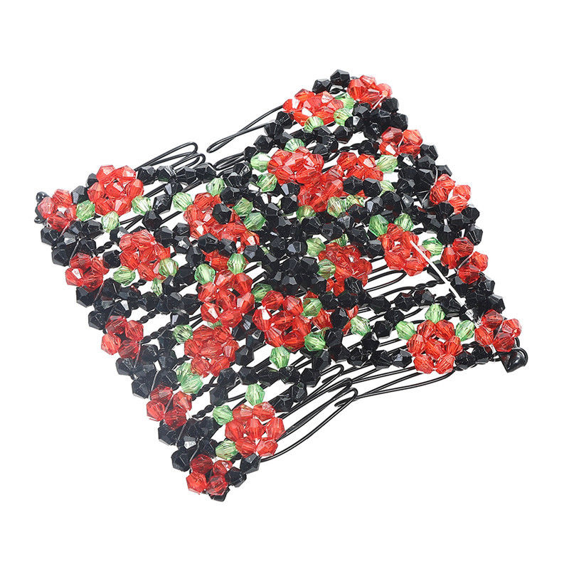 Fashion Elastic Woman Hair Comb Magic DIY Retro Headband Sim