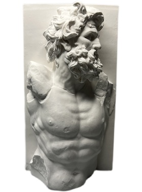 欧式人物雕塑石膏像摆件艺术民宿客厅桌面书桌玄关家居装饰品摆设