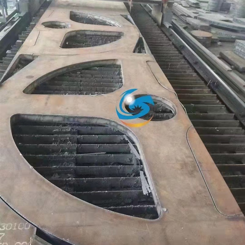 钢板切割Q370R锅炉板按图切割Q245R加工定制容器板Q345R厚板切割