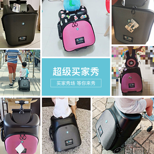 极速懒人行李箱儿童可坐可骑拉杆旅行溜娃推车出行神器宝宝登机免