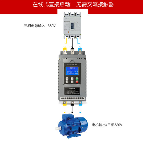 好货台频达15至630KW重载软启动器柜 SHTD型在线旁路