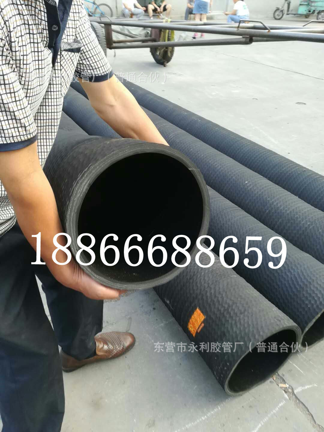 3 4 6 8 10寸1-12米防静电卸原油用橡胶钢丝管耐腐蚀橡胶管