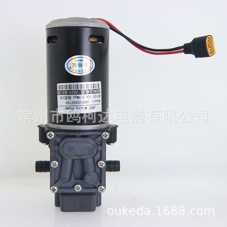 24V 12V 80W 100W 1.1 1.2 1mpa 4L/min 高压直流水泵 隔膜泵
