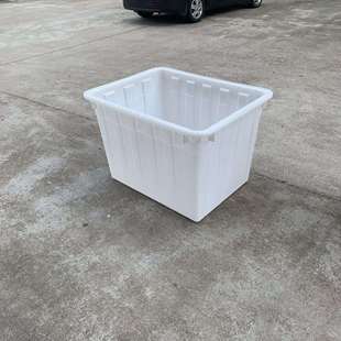 周转箱快递分拣收纳箱可移动物流胶箱 加厚水产箱特大号服装