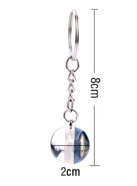 极速Van Gogh Oil Painting Keychain Starry Night art Picutre