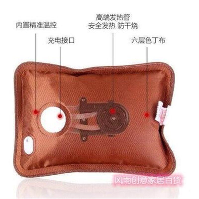 新款充电膝盖宝注水暖脚热水s袋腰间式热敷暖用肚子电捂可腰带带