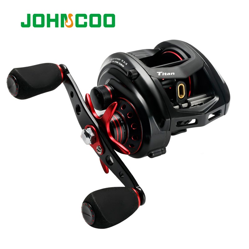 JOHNCOO Fishing reel MT200 Bait Casting Reel Big Game 13kg M