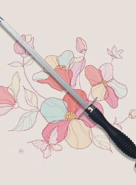 Black arpener Rod Knife Diamond arpening Stick