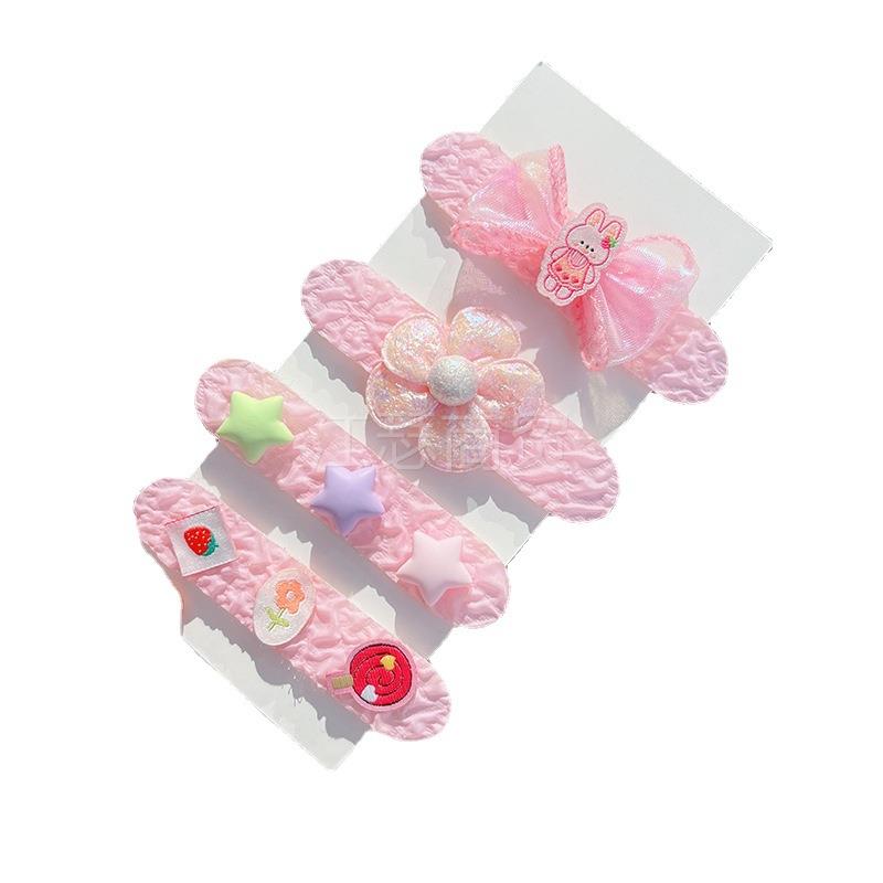 儿童魔术贴碎发神器发箍头饰可爱女童宝宝额头浏海贴女孩发饰syxl