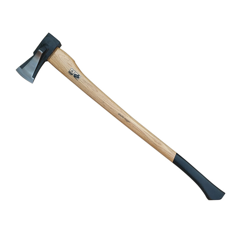 专业劈柴斧 斧子 斧头锻打大力士 小勇士斧头 进口山核桃木不夹斧