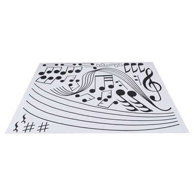 Removable Music Wall Stickers Decorative Mayitr Vinyl Home D