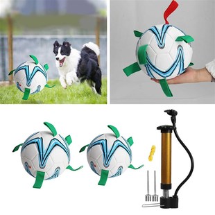 Dog Soccer Ball Football Training Outdoor Lawn Fetch Easy