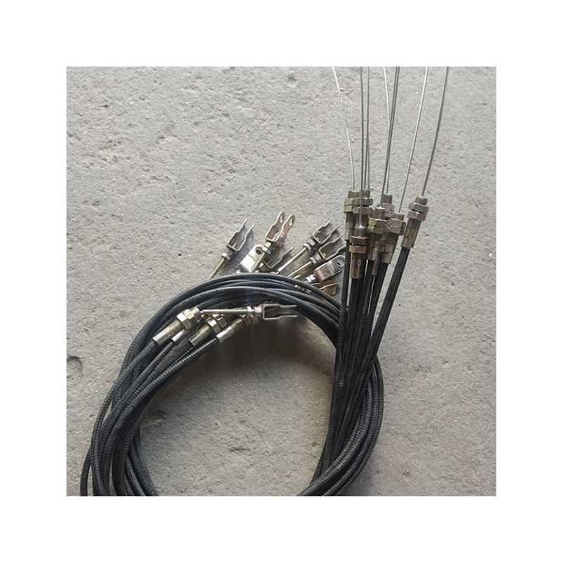 东方红拖拉机脚油门线配件ME354 404 504脚油门拉线全长1.86米