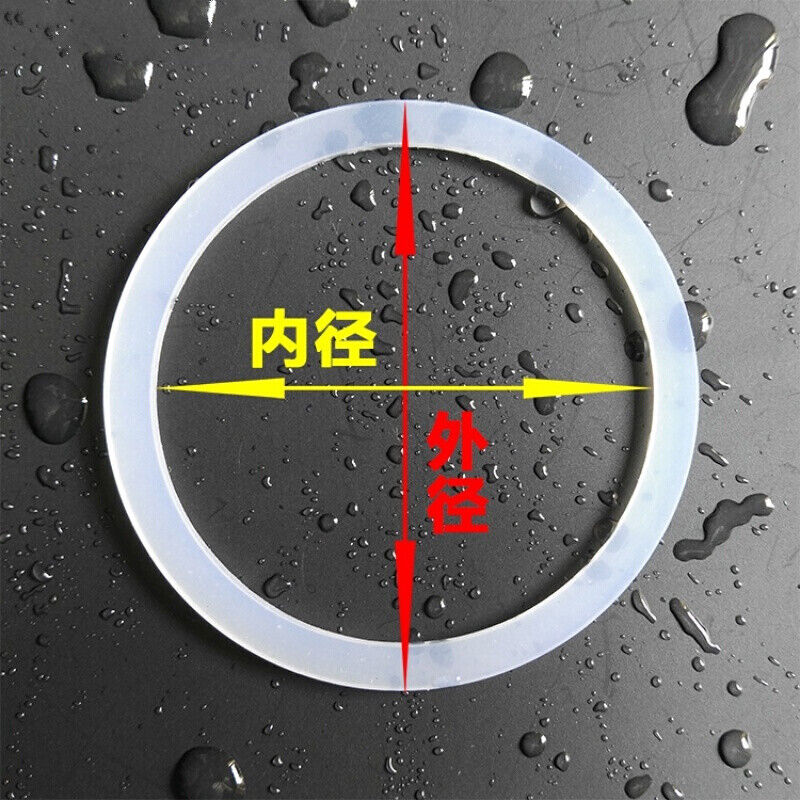 水杯子保温杯矽胶密封圈杯盖防漏垫圈橡胶圈防水皮圈平垫..外径60