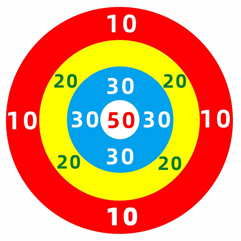 沙包投掷靶盘板丢扔投准儿童幼儿园150克游戏道具户外成人小学生