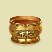 极速铜香炉纯铜薰香炉 招财进宝礼佛 h佛堂纯铜居室家用供奉财神