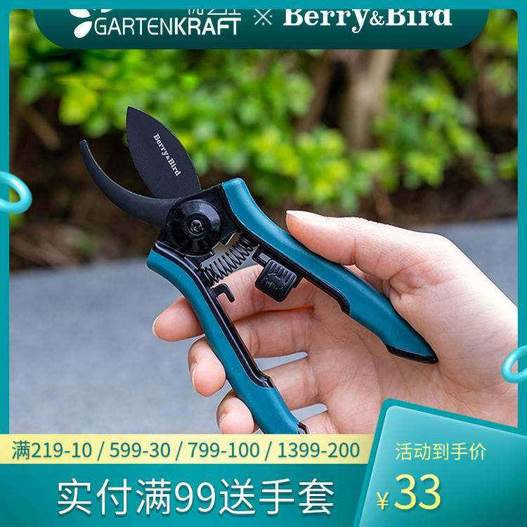 园艺佳berrybird剪刀修枝剪果树剪剪刀修枝剪刀修树枝神器