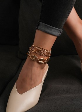 Jewelry womens foot decoration set fashion exaggeration per