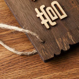 新实木中式营业中挂牌定制牌子创意招牌双面个性日式门牌立体雕刻