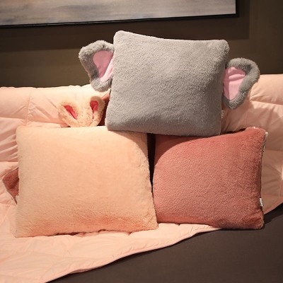 2021 pillow and quilt dual-use nap quilt pKillow car foldi