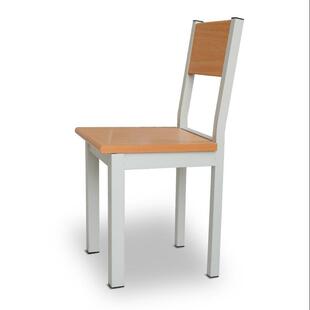 学校图书馆阅览室桌椅书店会议室培训阅读桌钢木办公桌椅开会桌子