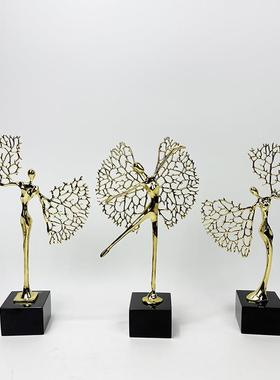 家居饰品艺术玄关轻奢高档高级感客厅酒柜办公室创意样品间摆设