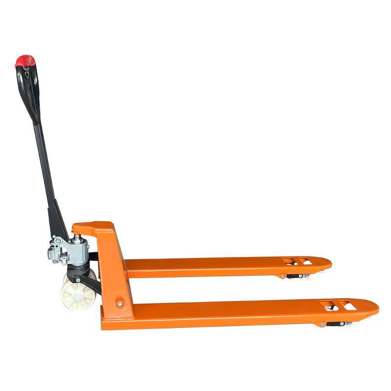 聚氨酯轮手动液压搬运车尼龙轮地牛搬运车1T2TT5吨手动叉车