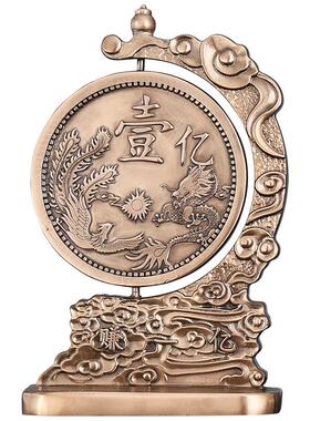 赚一个亿开业礼品摆件招福送礼创意家居客厅酒柜装饰品办公室桌面